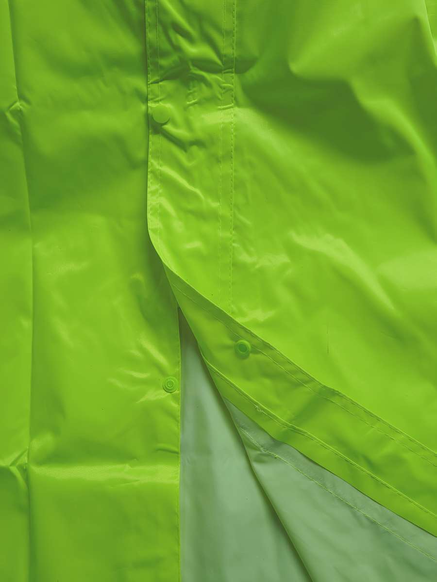 Raincoat Greenish Yellow Size Onesize