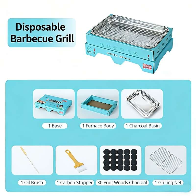 Barbecue Grill Color Green
