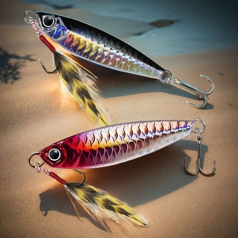 1pc 30g 1.05oz Fishing Lure Casting Jig Graceful Swim High Reflectivity