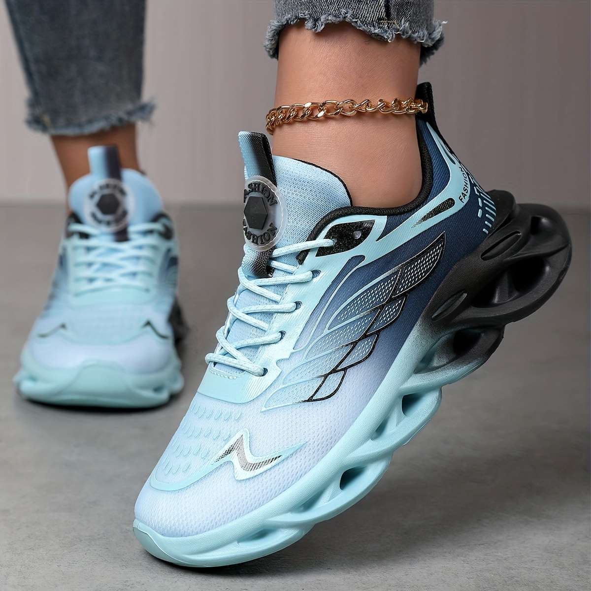 Women S Sneakers Color Light Blue Sizeuk 6