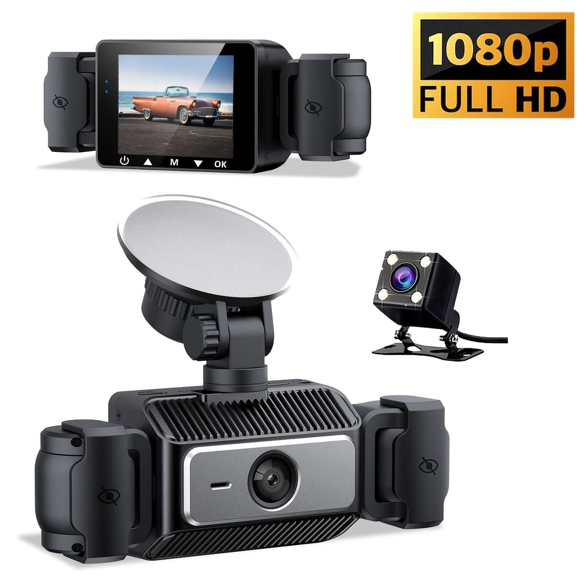 Dashcam Items 4 Channels  Add  32G Card