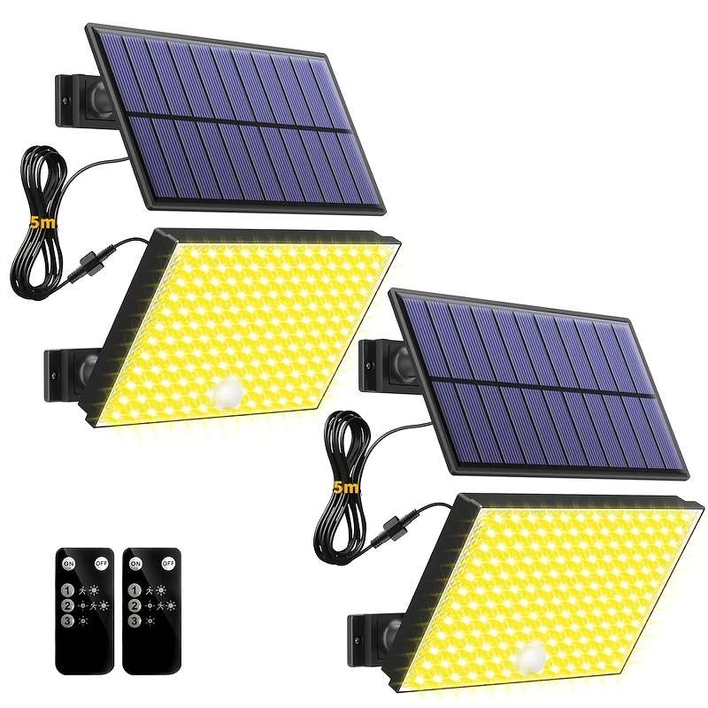 Warm Light 2P Outdoor Solar Light