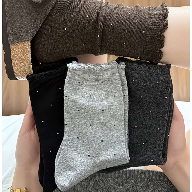 Women S Socks Color Mixed Color 5 Pairs Size Onesize