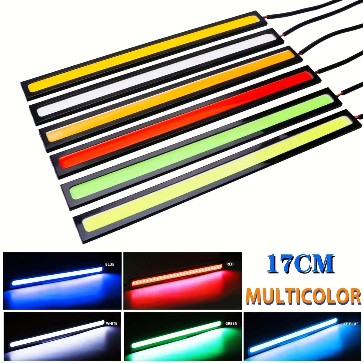 Car Lights Color 2Pcs Red