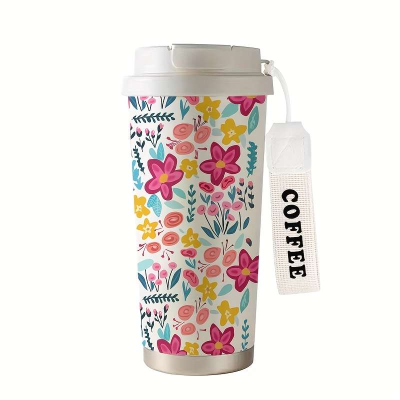 Water Cup Color Colorful Flowers