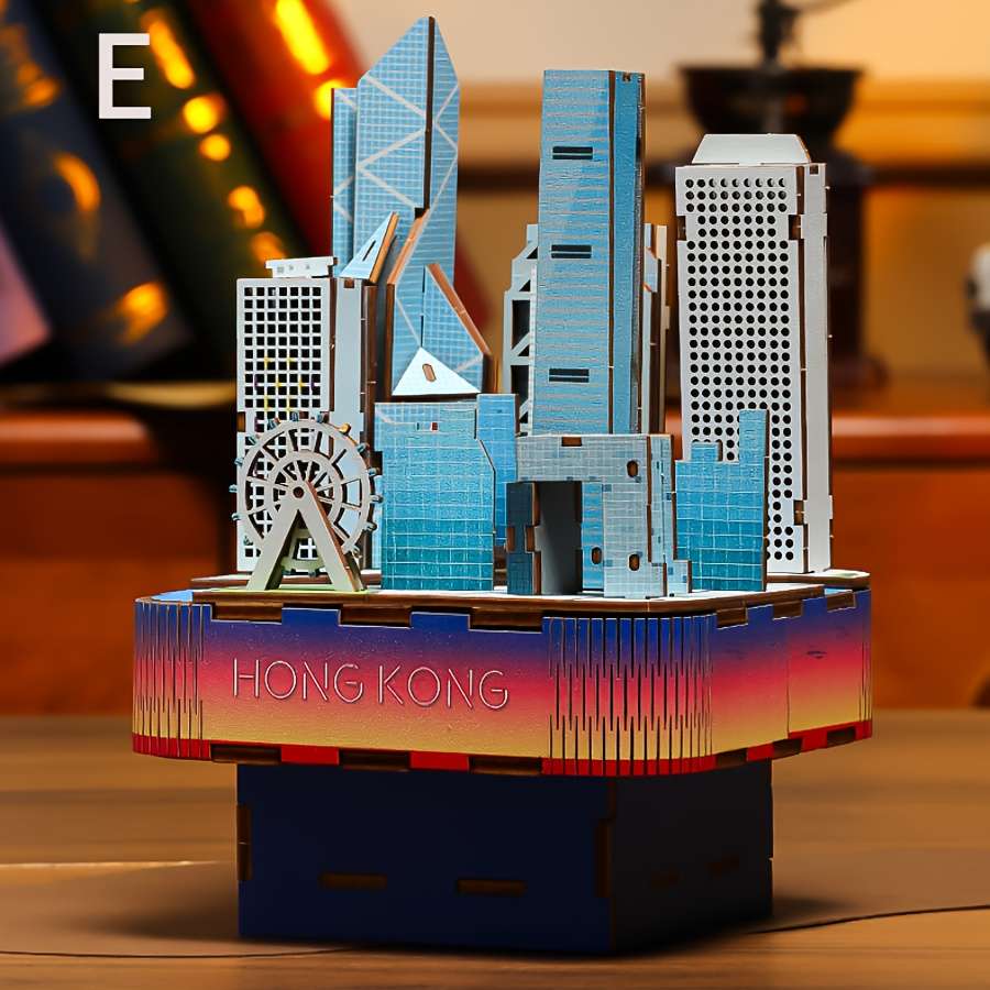 Building Toy Architectural Model Toy Set Model Paris A