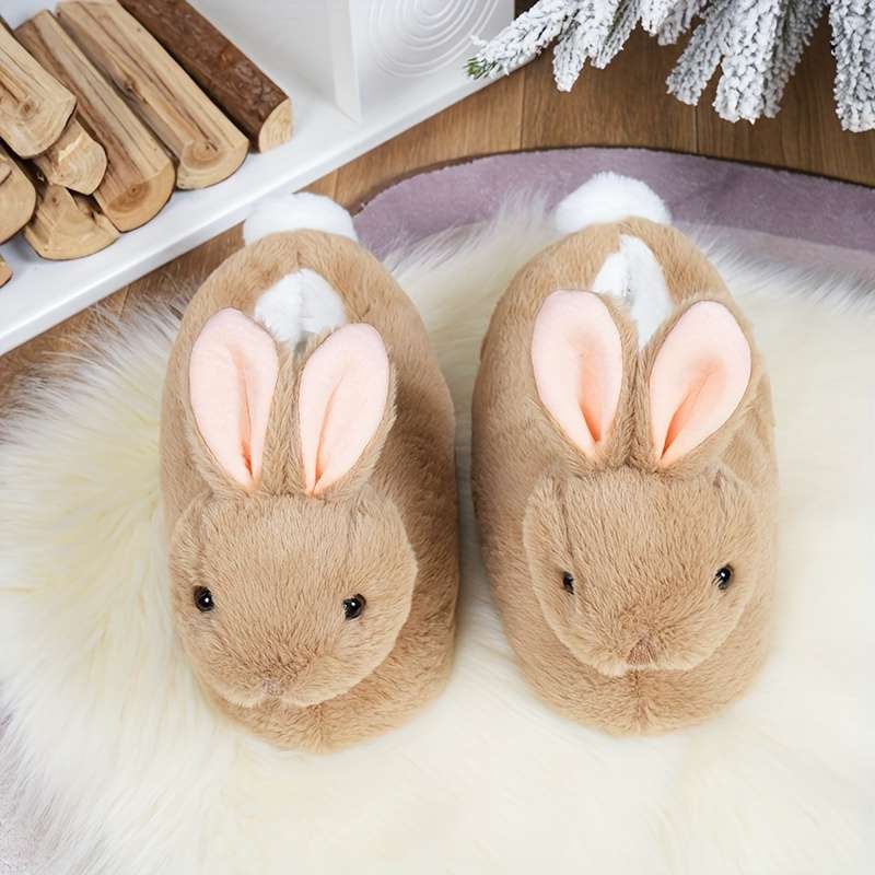 Cotton Slippers Color Camel Sizeuk 7
