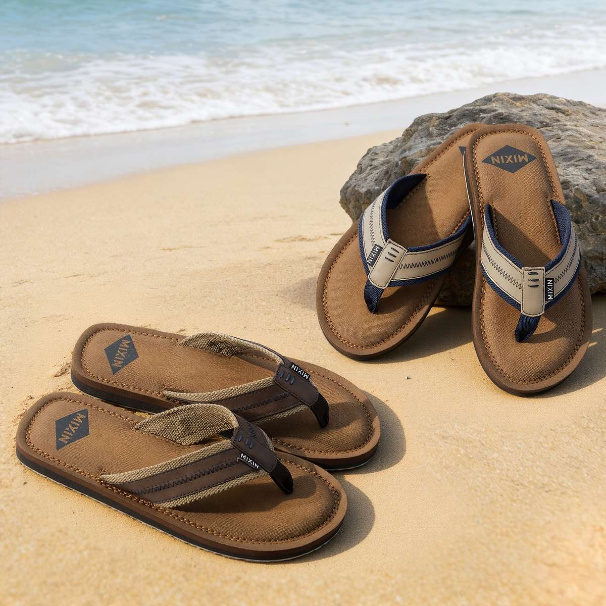 Sandals Color Deep Blue Size Uk 9
