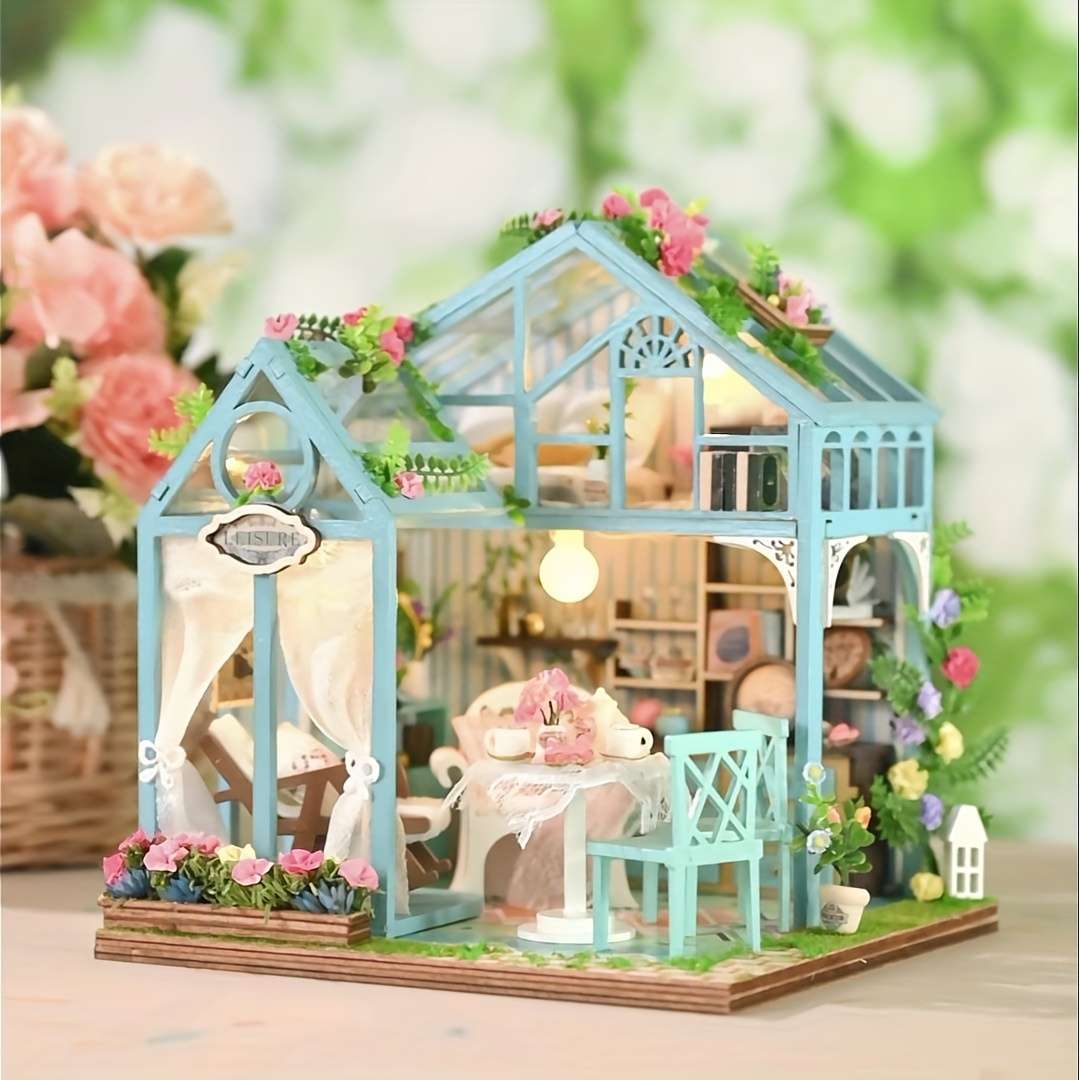 3D Model Desktop Ornaments Style Rose Garden