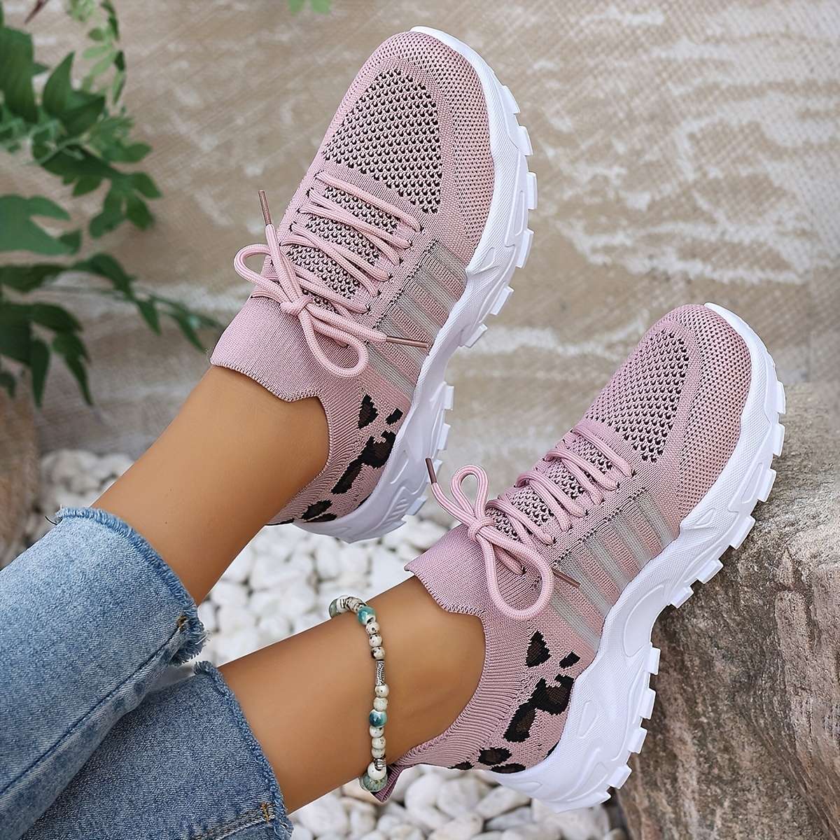 Women S Sneakers Color Pink Sizeuk 5.5