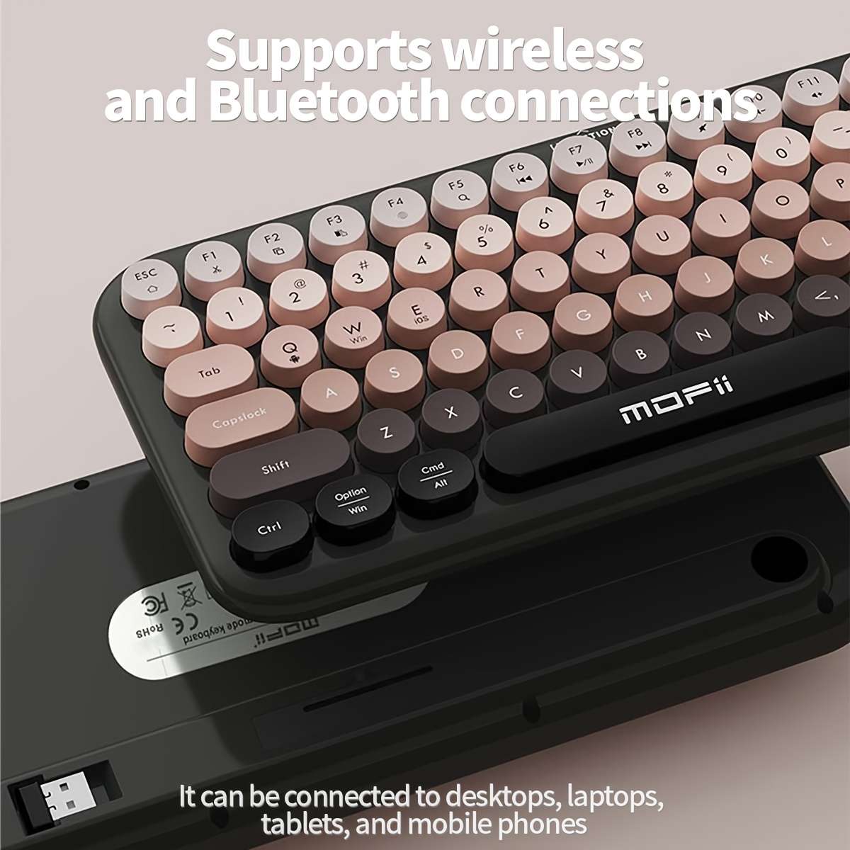MOFII Wireless Keyboard Mint Green