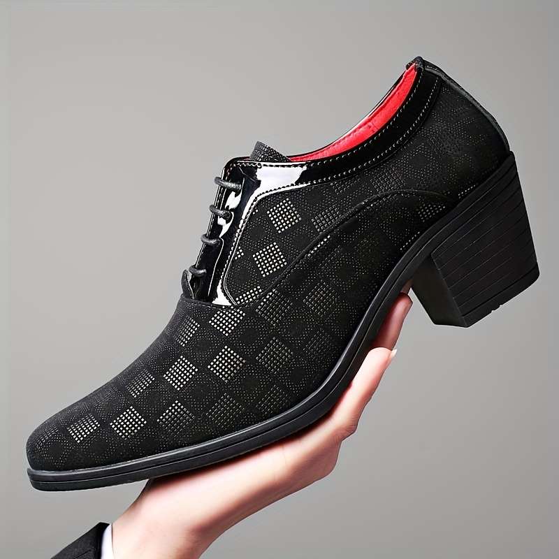 Mens Leather Shoes Color Black Sizeuk 10
