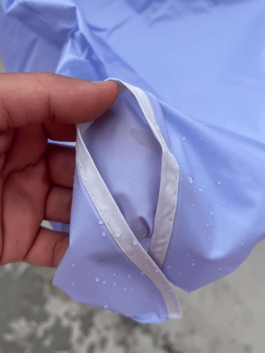 Raincoat Grey White Size Onesize