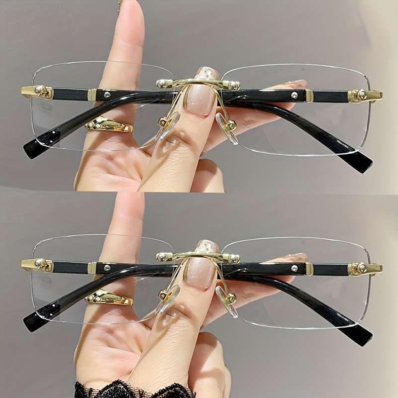 Mens Glasses Color Silvery2 Pack