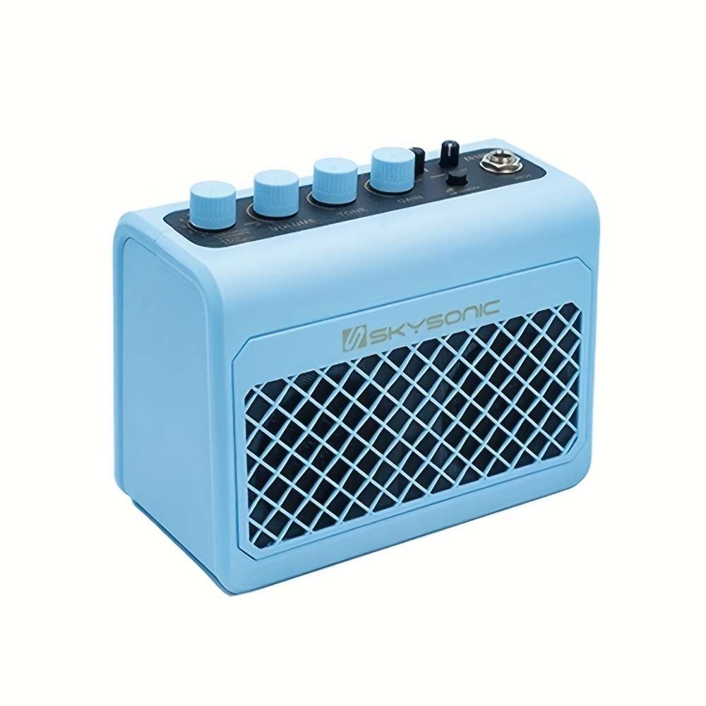 Speaker Items Electric Guitar Solo Model Eg10Pro Blue