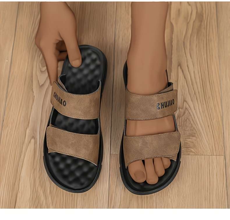 Sandals Color Light Brown 1 Size Uk 10 Wide