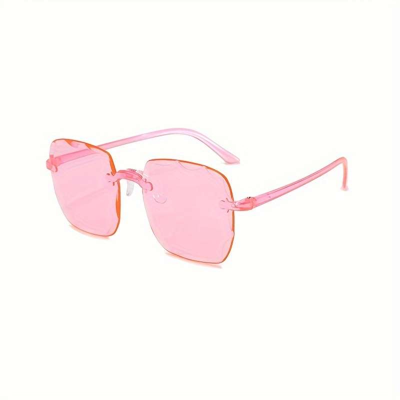 Mens Glasses Color Top Gray Bottom Pink