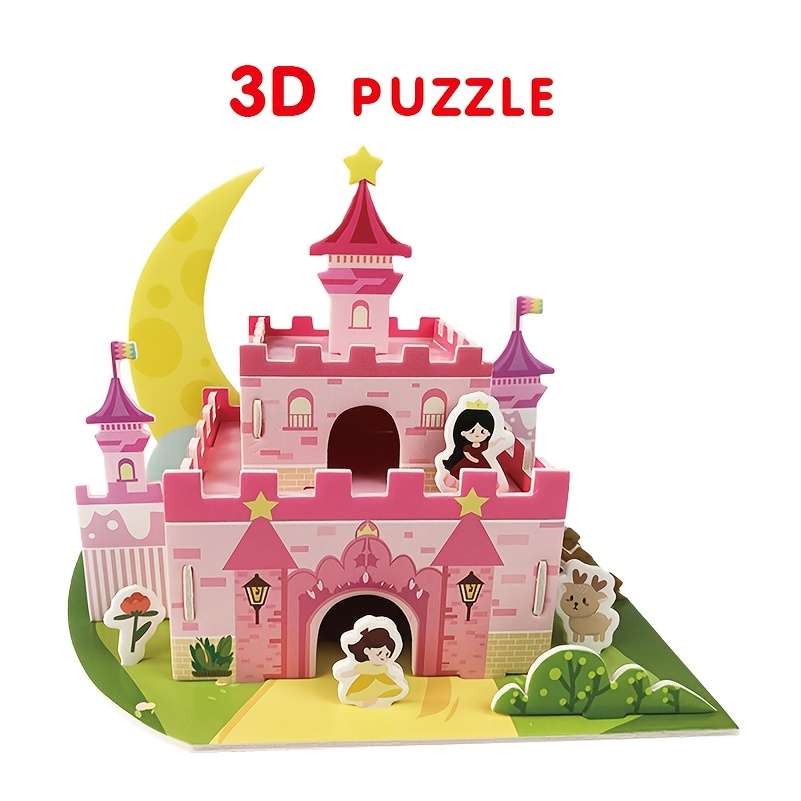 3D Building Model Puzzle Set Model Zha23006