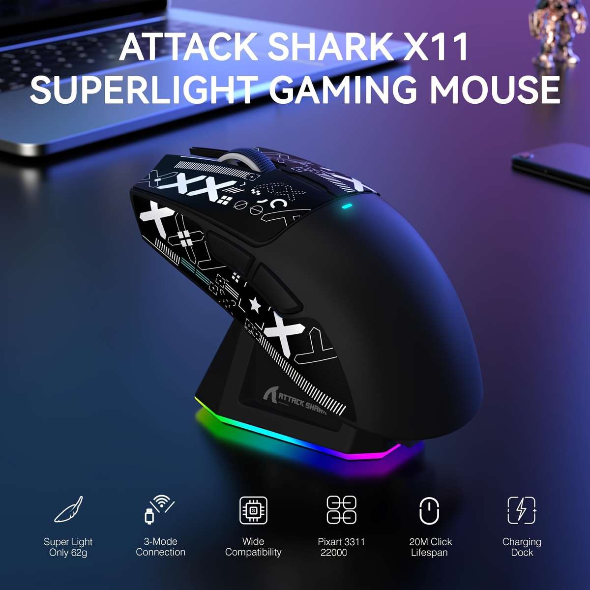 Mouse Color Red