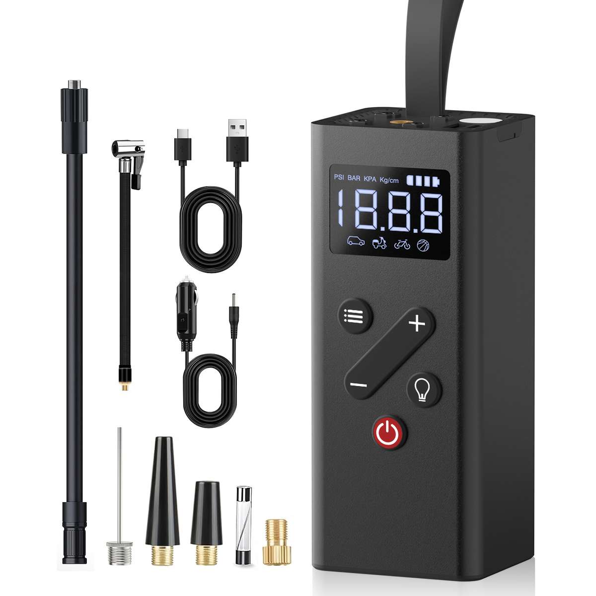 Premium Solid Multi Functional Emergency Psi Cordless Air Compressor For