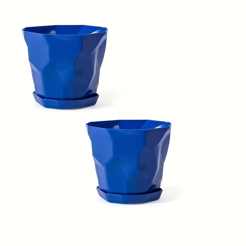 Flowerpot  4Pcscolor Blue