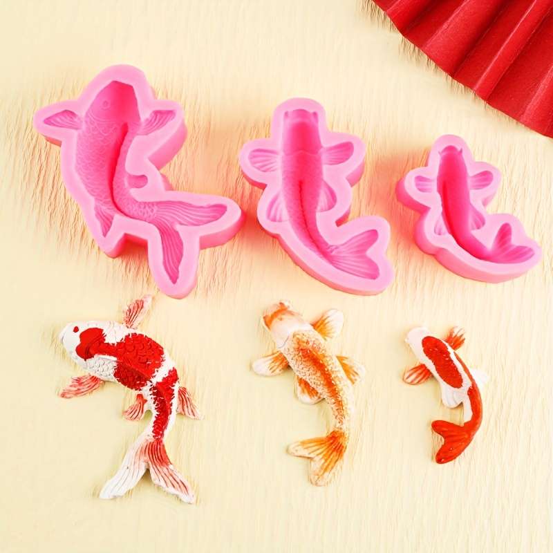 Suitable For Baking Molds Items Carp Goldfish  Medium