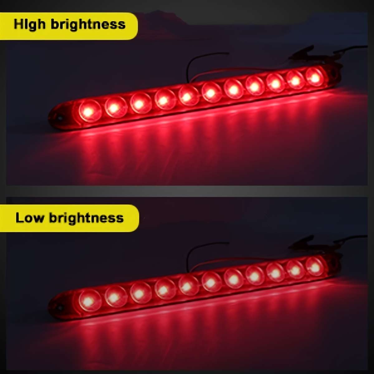 Car Lights Color Red Quantity 2Pcs