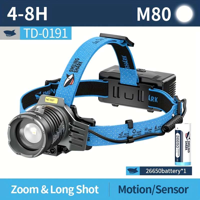 Headlamp Model Td0191Whites  Battery