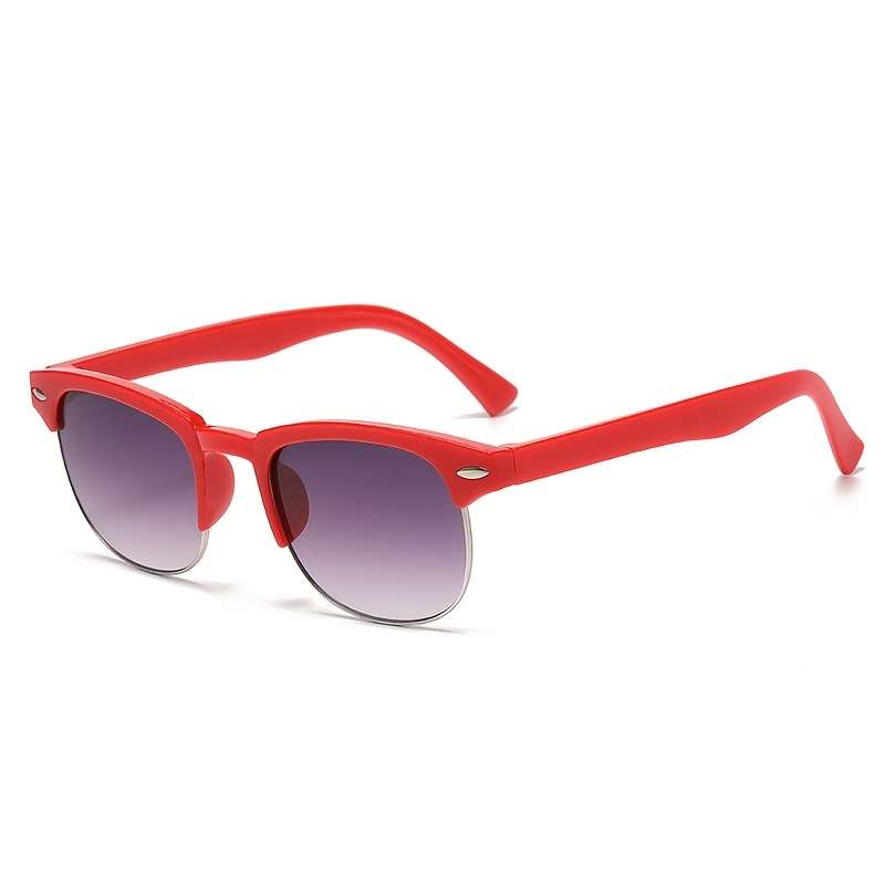 Kids Glasses Color 2Pcs Blackadd Red