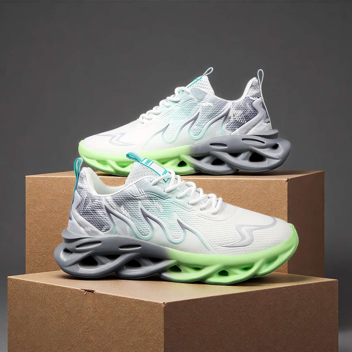 Sneakers Color White Blue Sizeuk 3