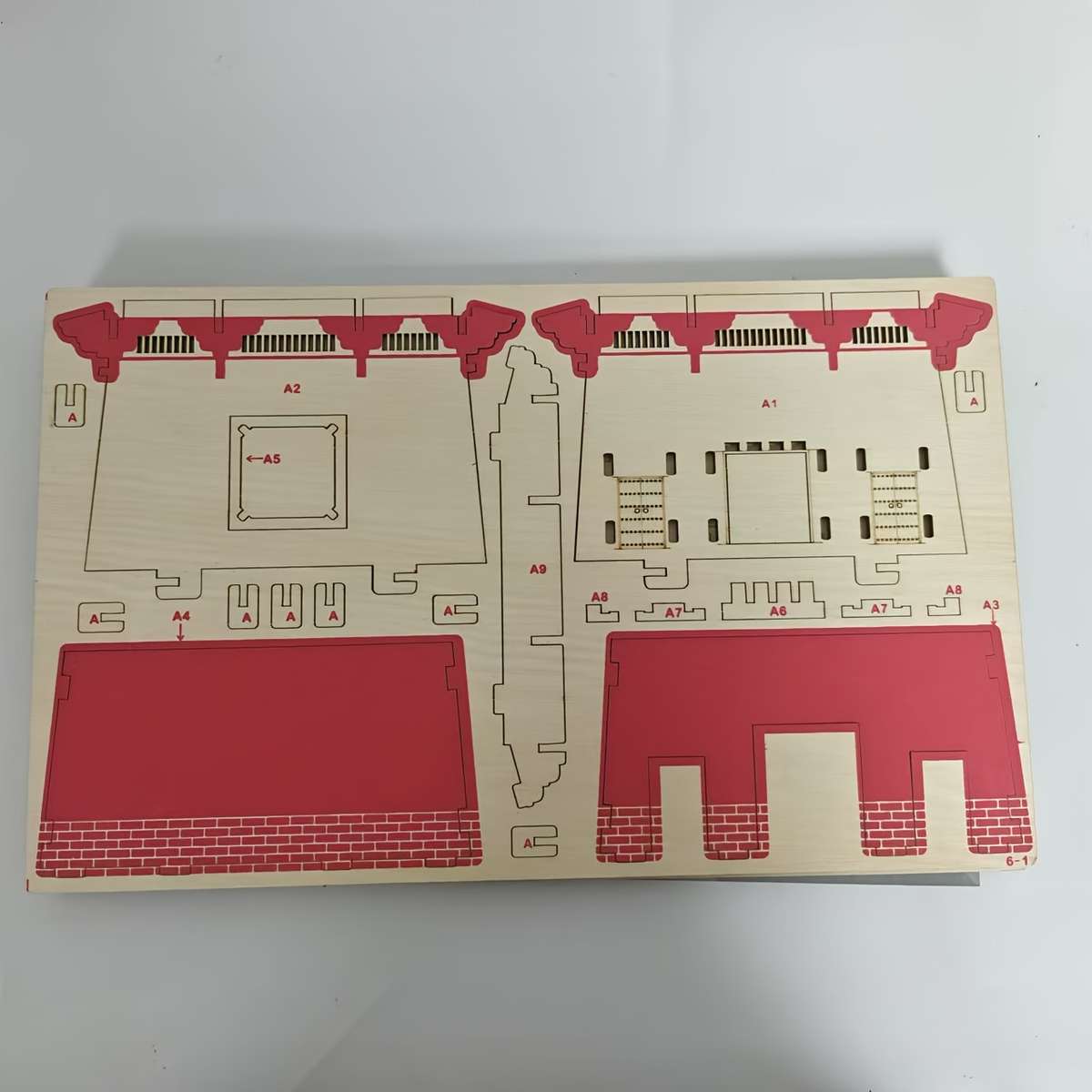 Building Toy Architectural Model Toy Set Style Clock Tower Puzzle