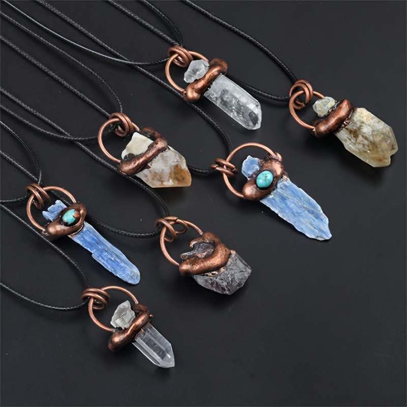 Womens Necklace Color 2. Citrine