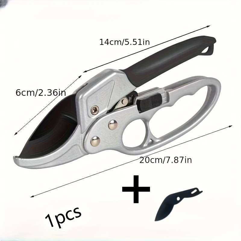 2Pcs Set Triple Speed Pruning Shears Pro