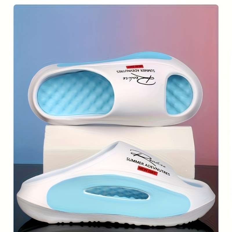 Sandals Color Blue White Size Uk 9.5