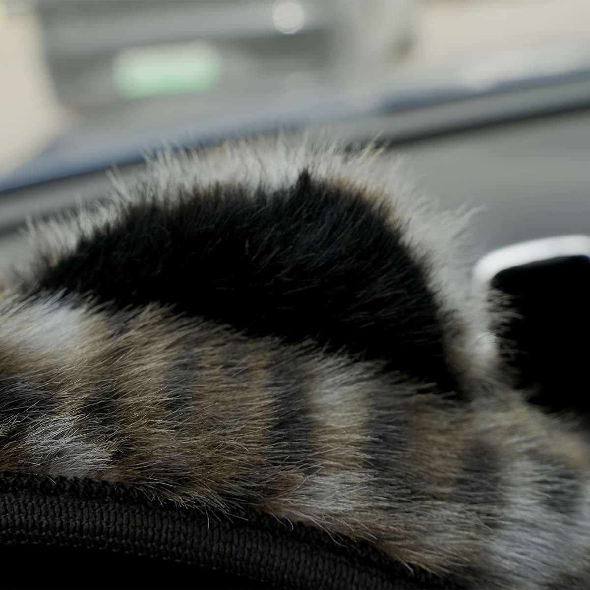 Car Steering Wheel Cover White Coffee