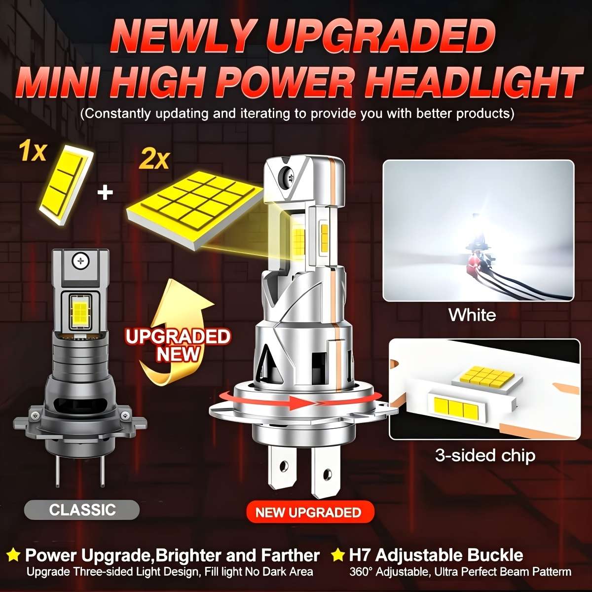 Car Lights Model H7