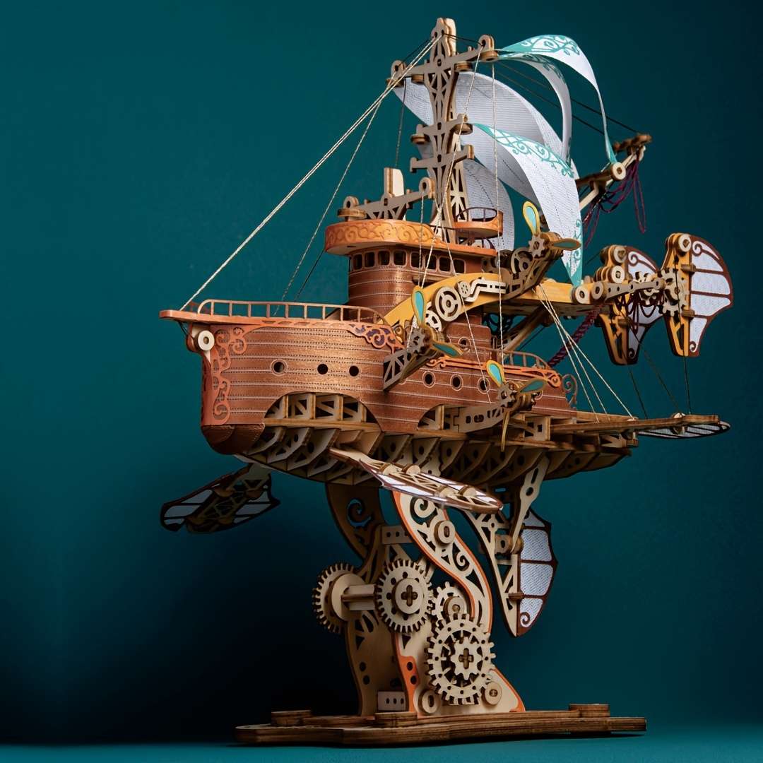 3D Jigsaw Puzzle Model Ship Model Around The World In 80 Days