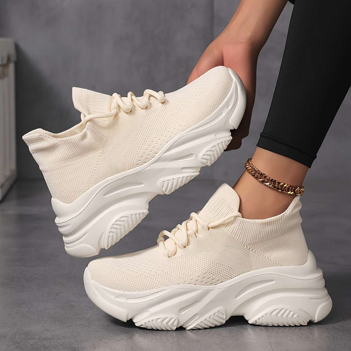 Women S Sneakers Color Black Sizeuk 6.5