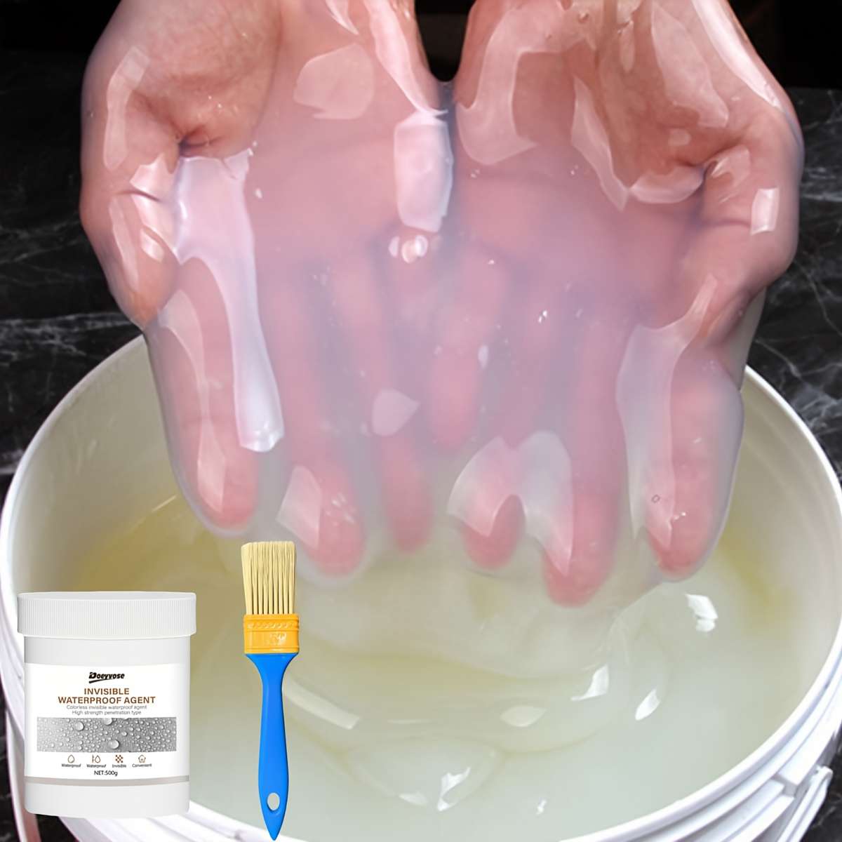 Waterproof Repair And Sealing Supplies Items 17.6Oz With Tool
