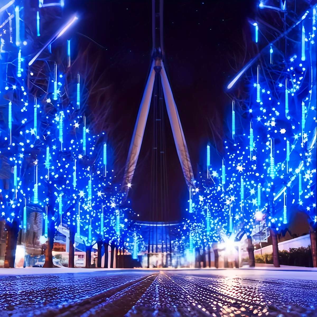 Christmas Lights White