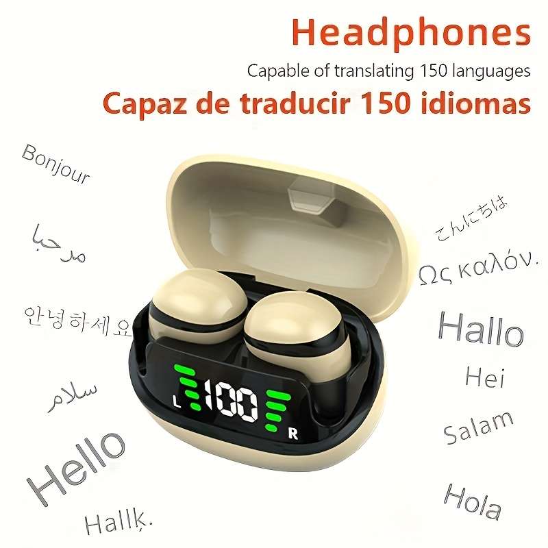 Wireless Headphones   Black-