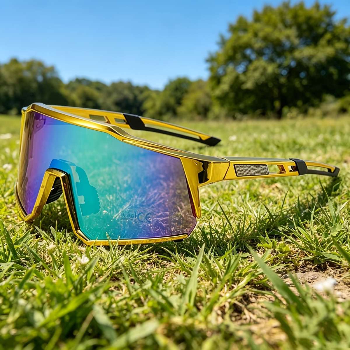Cycling Glasses Color Rose Red
