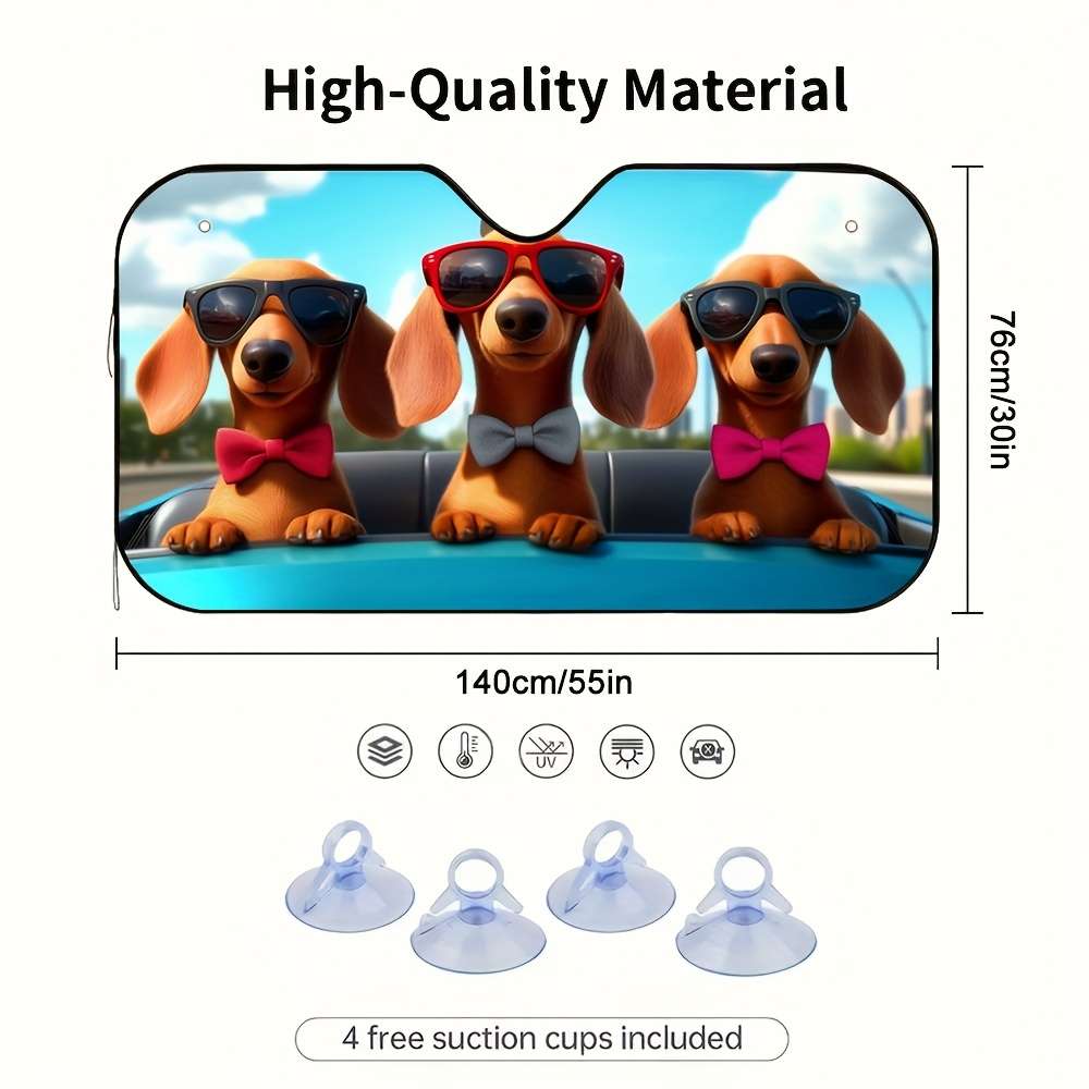 Car Sun Shades Size 130 X70Cm