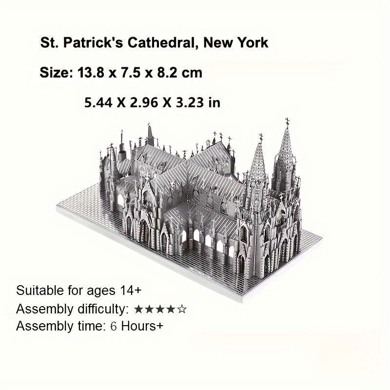 Building Toy Architectural Model Toy Set Items St Patrick S Cathedral