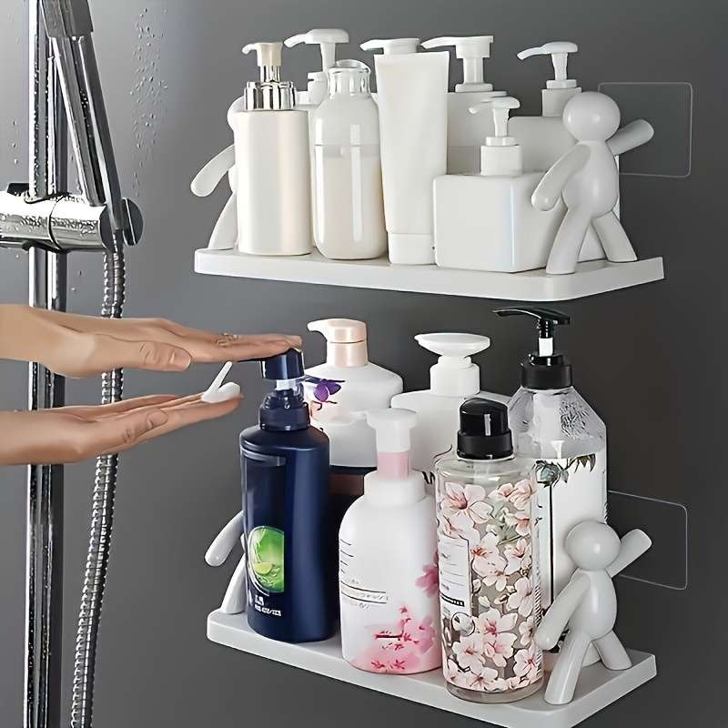Bathroom Storage Rack Model 2 Gray