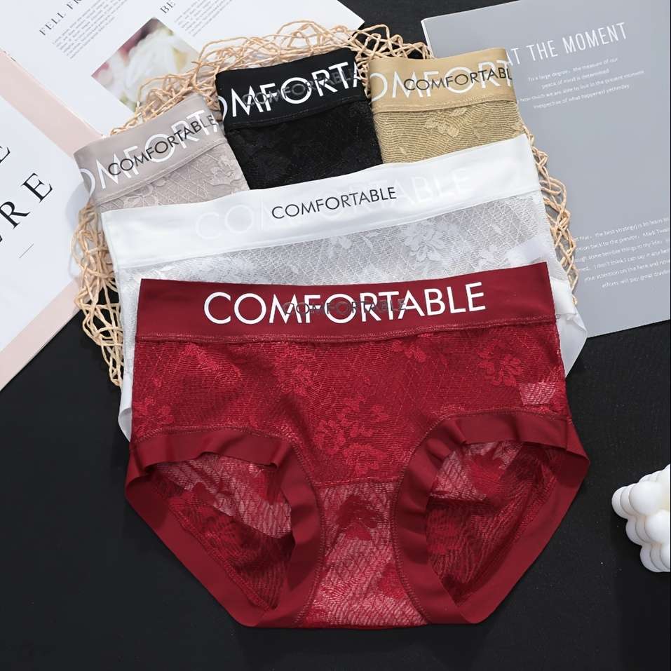 Womens Underwear Color Mixed Colors 5 Pieces Sizeasian Xl