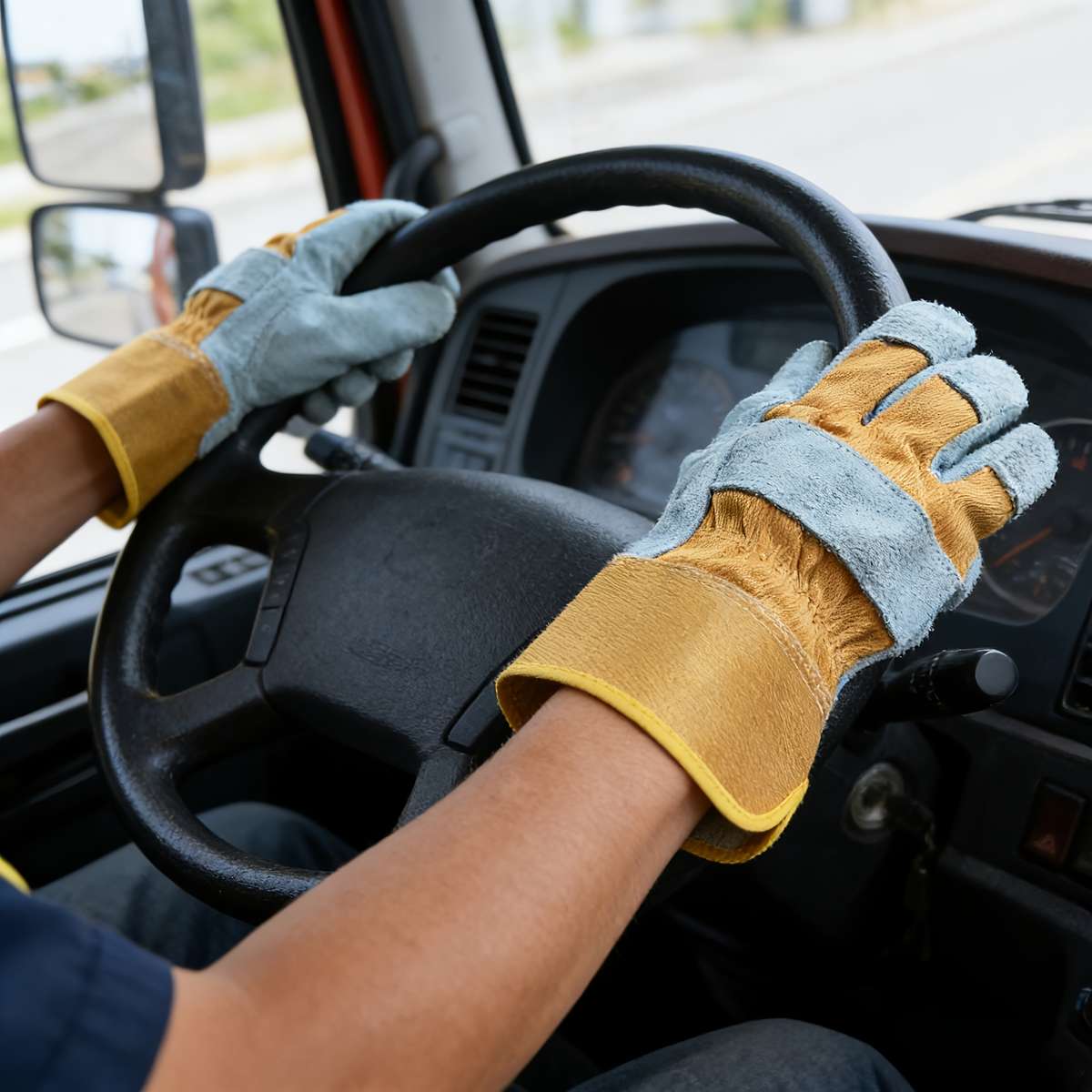 Work Gloves Color Multicolor