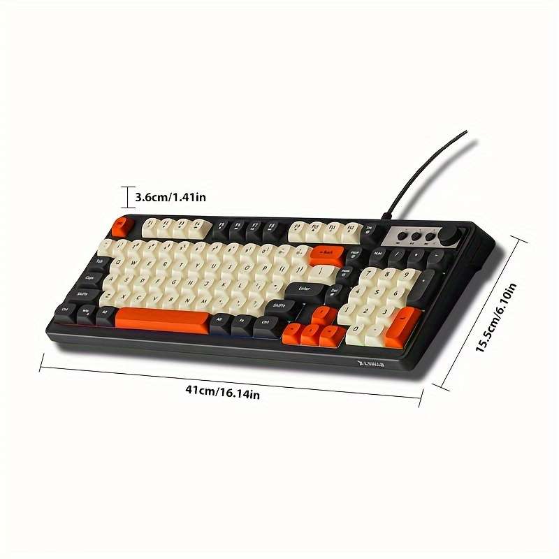 Keyboard Color White Model Mixed Light