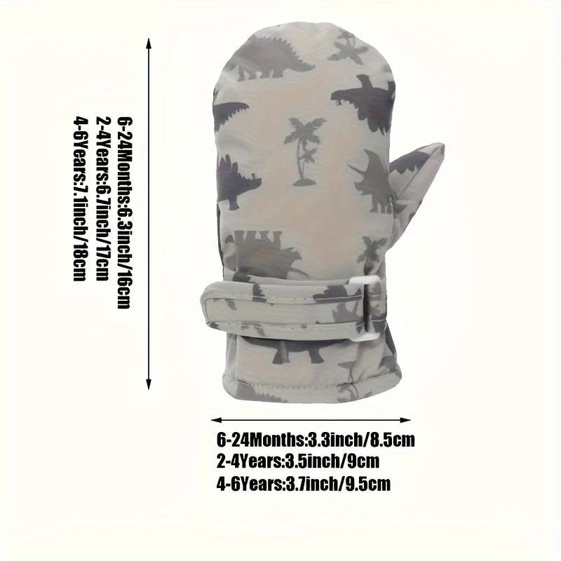 Winter Gloves Color Blue Size 2 To 4Years