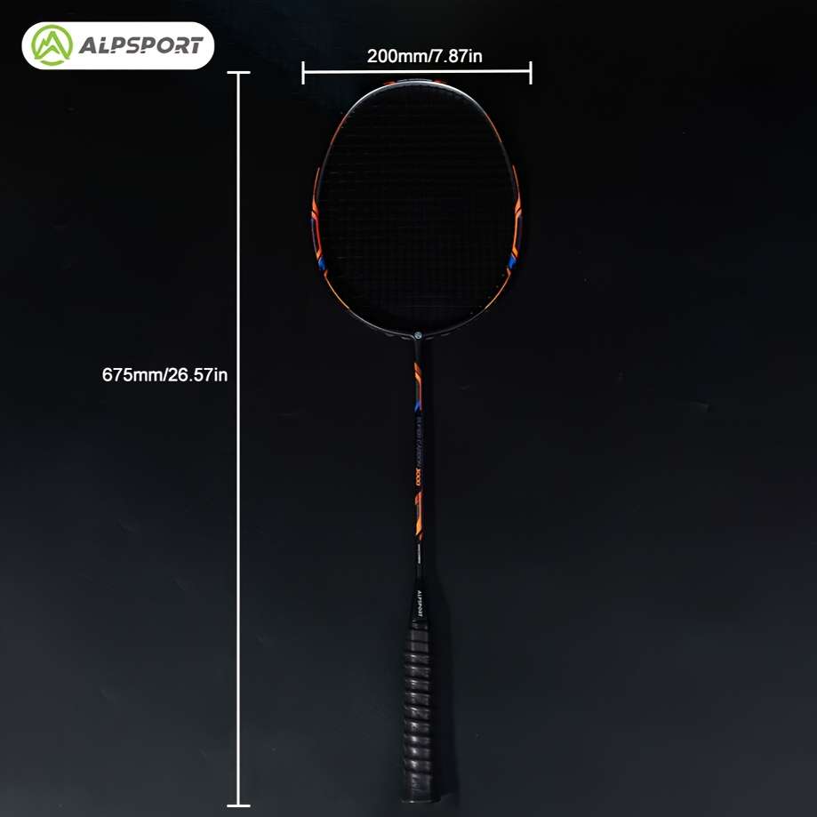 Badminton Racket Color 1 Red Racket